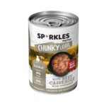 Sparkles | Wet dog food chunks meat real tajn meat with vegetables