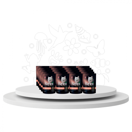 Reflex | Plus, wet adult cat food with tuna and salmon in jelly