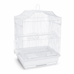 قفص طيور دايانغ 412R كلاسيكي أبيض ناصع / Dayang 412R Bird Cage Classic White Variant for Canaries