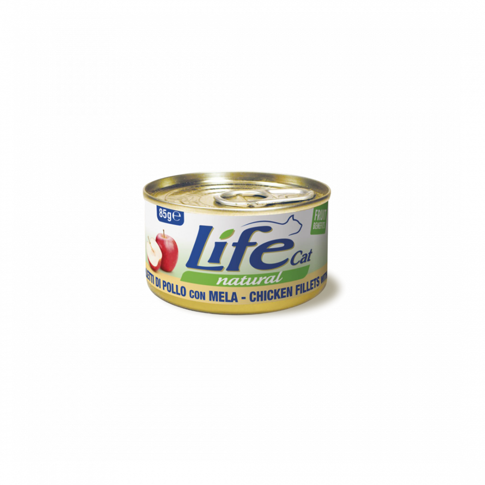 52h5iI7HwP1YKG4MWNZQtB6hgurFQDYd4z4XCb5s LifeCat | Cat food with chicken and apple - Image 1