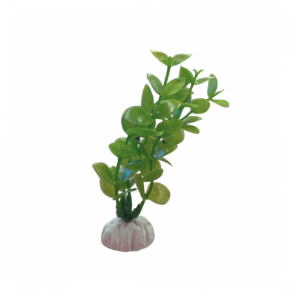 Plastic plant for decorating aquariums (12 cm)