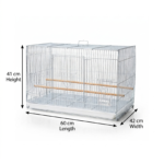 مخطط مقاسات وأبعاد قفص طيور دايانغ 601N (60×42×41 سم) / Dayang 601N Bird Cage