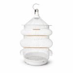 قفص طيور دايانغ C406 كلاسيكي أبيض بتصميم باجودا / Dayang C406 Pagoda Style Classic Bird Cage White Variant