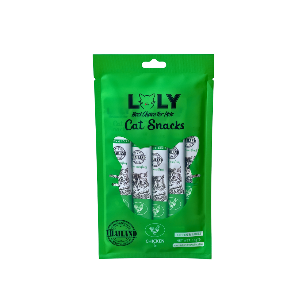 74409ffc-3af2-4de4-8301-5b5e5a68d933-1000x1000-81msVpOC2pOtjCDhnFTBkcqV9InCXw5F6jF4mIHX Lolly | Treats purée chicken for cats - Image 1