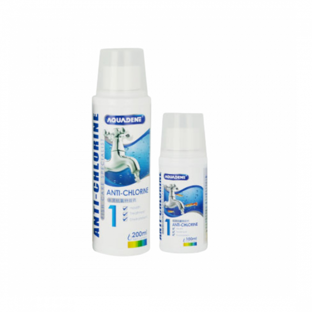 7M2ikSBvWeqQh2ElbXUaaG0ZOM6YHbznMNmAuAGT Aquadene | Anti - chlorine for preparing aquarium water No. (1) - 100 ml/200 ml - Image 1
