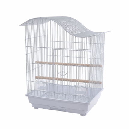 قفص طيور دايانغ 613 سقف مموج أبيض / Dayang 613 Bird Cage