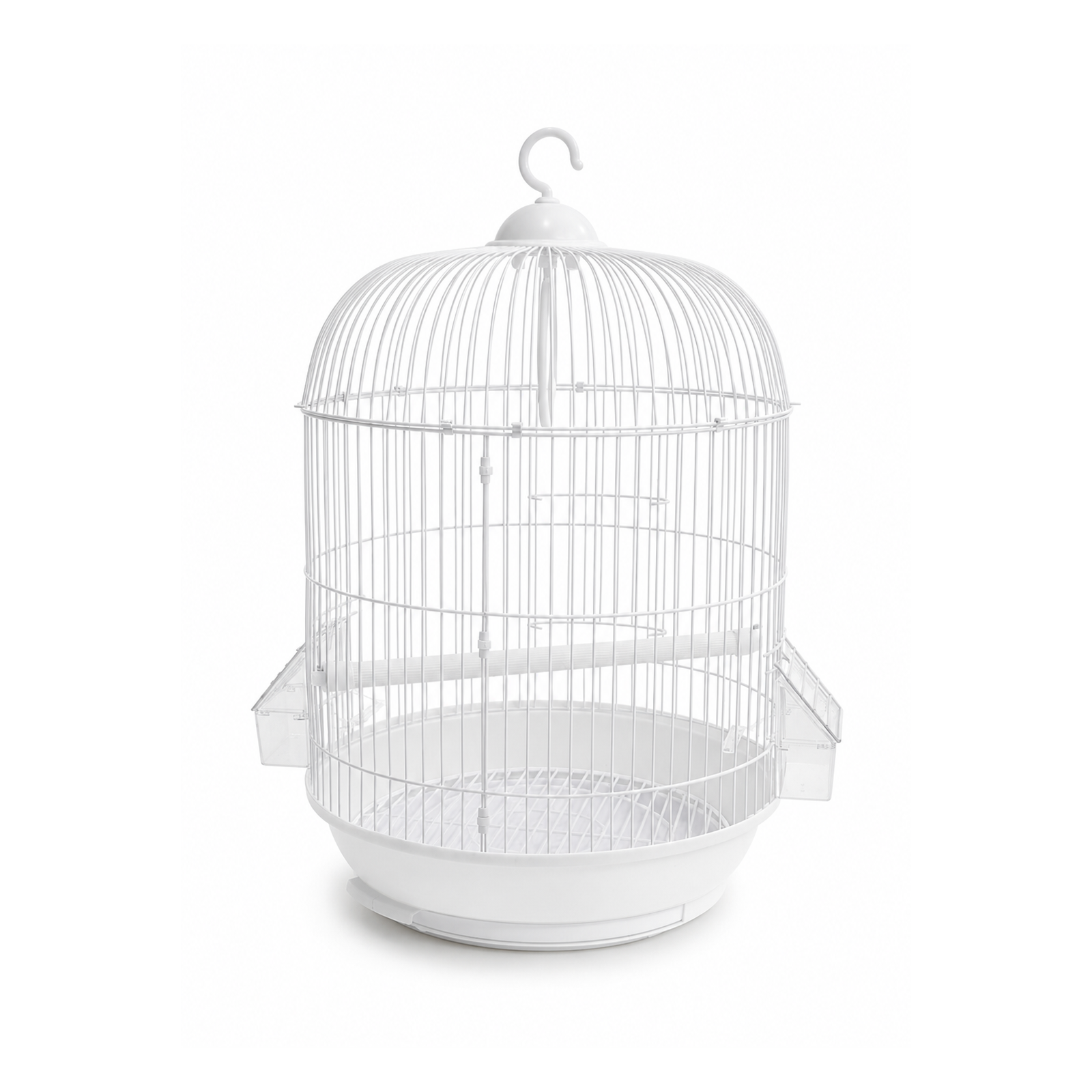 dayang-a309-bird-cage-white-main قفص طيور دايانغ A309 أبيض ناصع أسطواني / Dayang A309 Bird Cage Clean White Cylindrical Design
