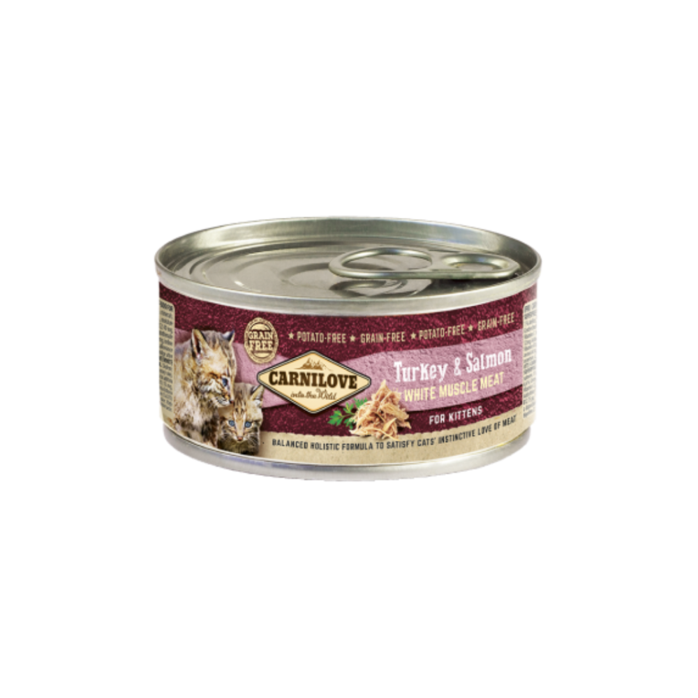 En67T3VWASXl9ybdDPXph7VhqbmCJSfkm5WLX434 Carnilove | Wet kitten food with turkey and salmon - Image 1