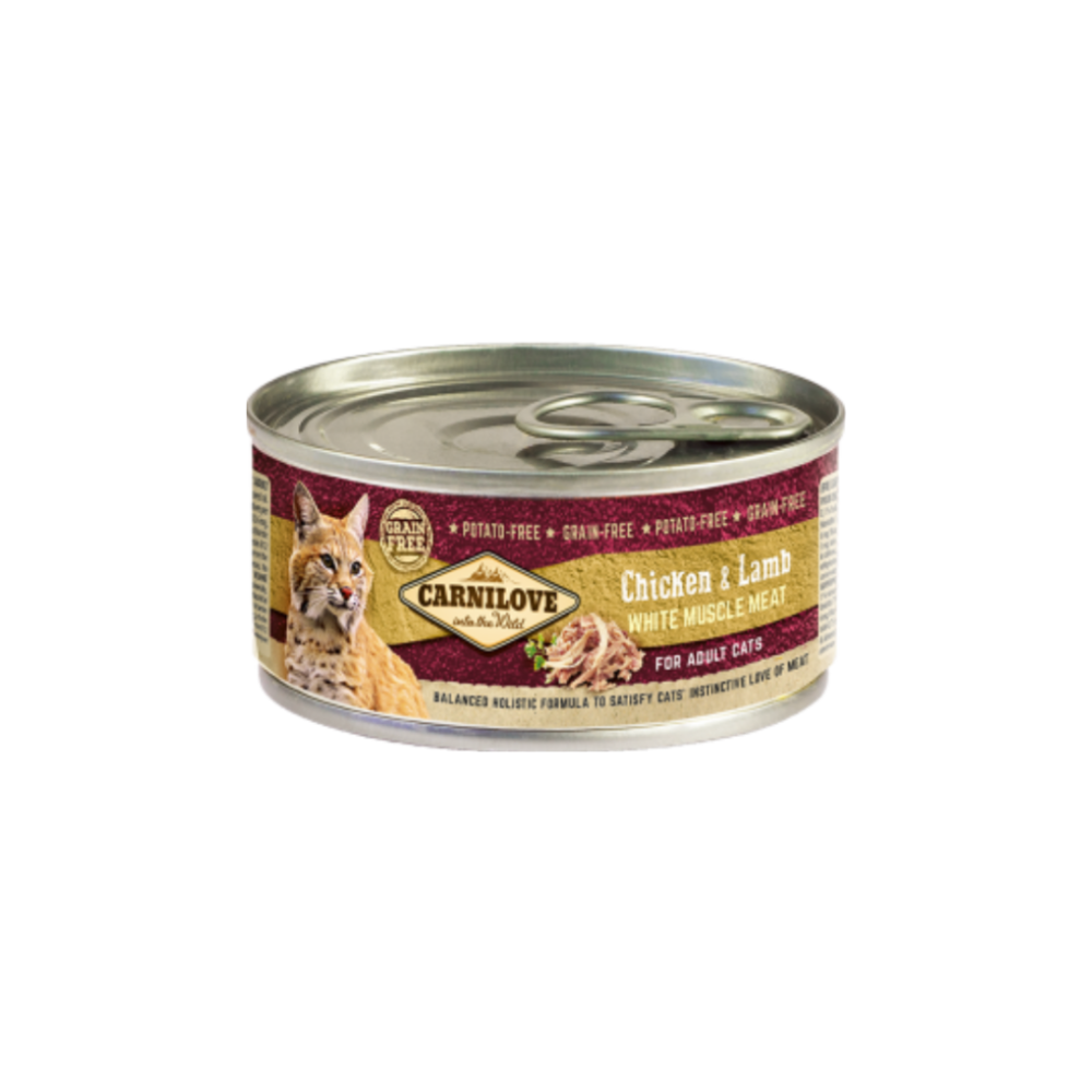 G4IOFcCyMwKbkmZHCXQRfVI8SQ6fxcwhpxskchyX Carnilove | Adult cat food with chicken and lamb - Image 1