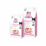 Brit | Sterilized cat food wsensitive grain - free