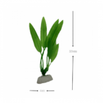 Plastic plant for decorating aquariums (20 cm) - Image 2
