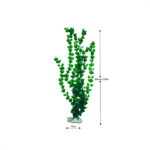 Plastic plant for decorating aquariums (46 cm) - Image 2
