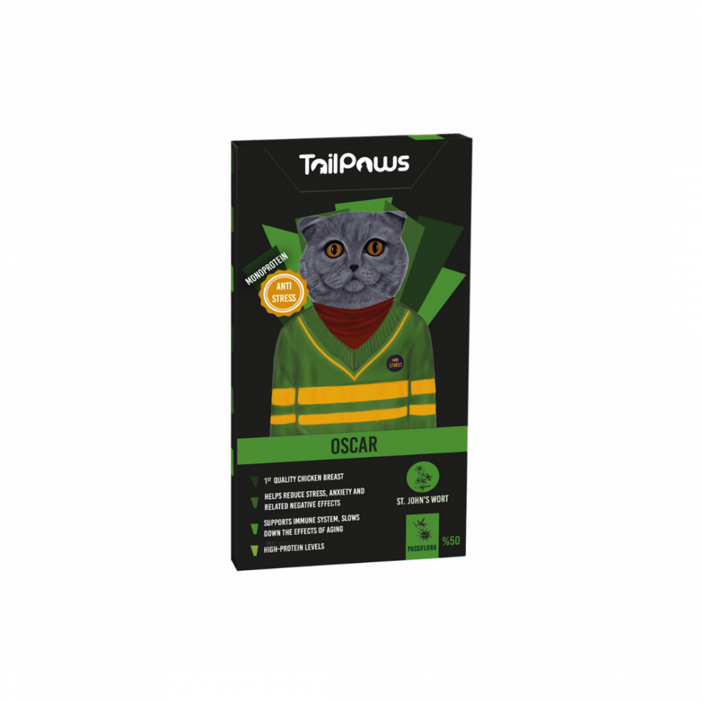 MuxbC08W4IxaK6N5S1vH43g2XZAKvU99UkTPYueB Tail & Paws | Treats krym bflavor chicken for cats almtwtra 5 *15 g - Image 1
