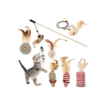 Set toys cats 7 chunks