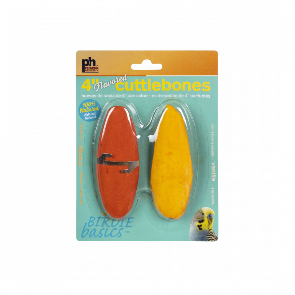 QhVSZMJyBz752zBPFWKewymfwUtHC4vqzHTx5nbr Prevue Pet | Cuttlebone bflavor birds 4 " - 2 piece - Image 1