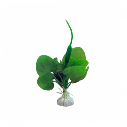Plastic plant for decorating aquariums (10 cm)