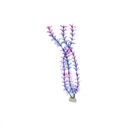 Plastic plant for decorating aquariums