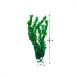 Plastic plant for decorating aquariums (46 cm) - Image 2