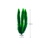 Plastic plant for decorating aquariums (37 cm) - Image 2