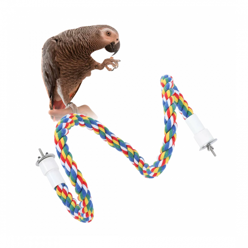Yh6dywpvfrNGtVvkcmeJ28p2fEXn98lncs2cUXD5 Kola Pet | Flexible cotton metal perch - Image 1