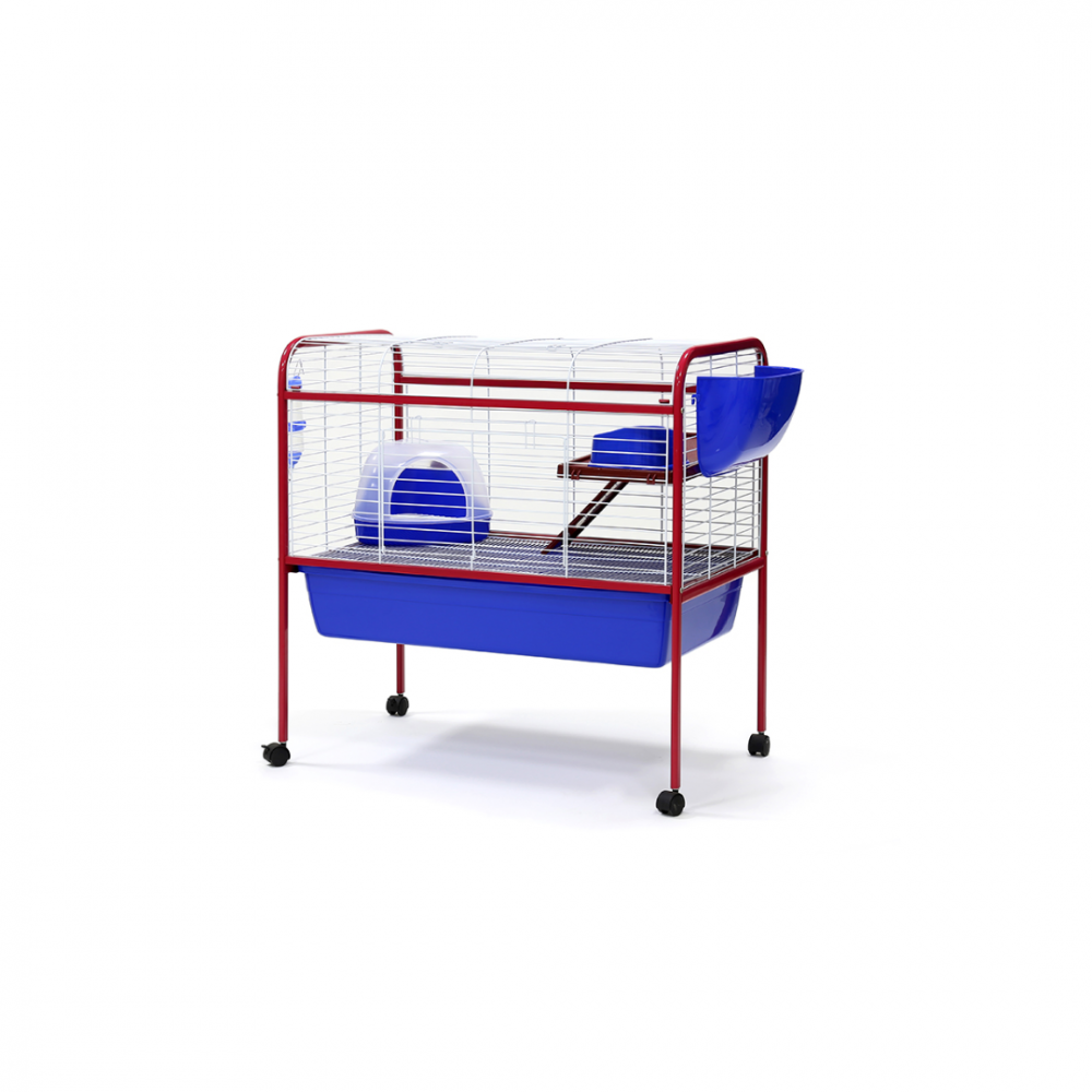 ZUzQTDEqvfFbr6mgVIlFW5OOkcfZ061OQb1qiPLr Rabbit cage - Medium - with stand R3A - Image 1