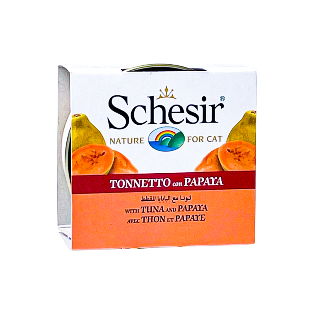 d249dc28-f9eb-4ac6-995e-76236ff6ba07-1000x1000-TlP6TaC2o3vg0qr4BGIoWhEeiNdYBBTM9QHoMbpC شيزر | طعام رطب للقطط البالغة بالتونة والبابايا 75 جرام - الصورة 1