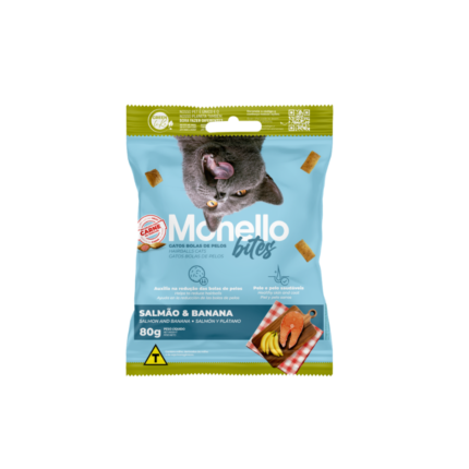 Monello | Bayts, treats for cats for hairball control with salmon