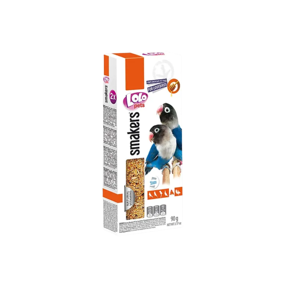 ftyBwdIeRc3C8jgjYDLjSq2UEO72DSt4ZtVhvPtU Lulu Pets | Sticks food balhoney llovebirds 90 g - Image 1