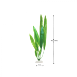 Plastic plant for decorating aquariums (49 cm) - Image 2