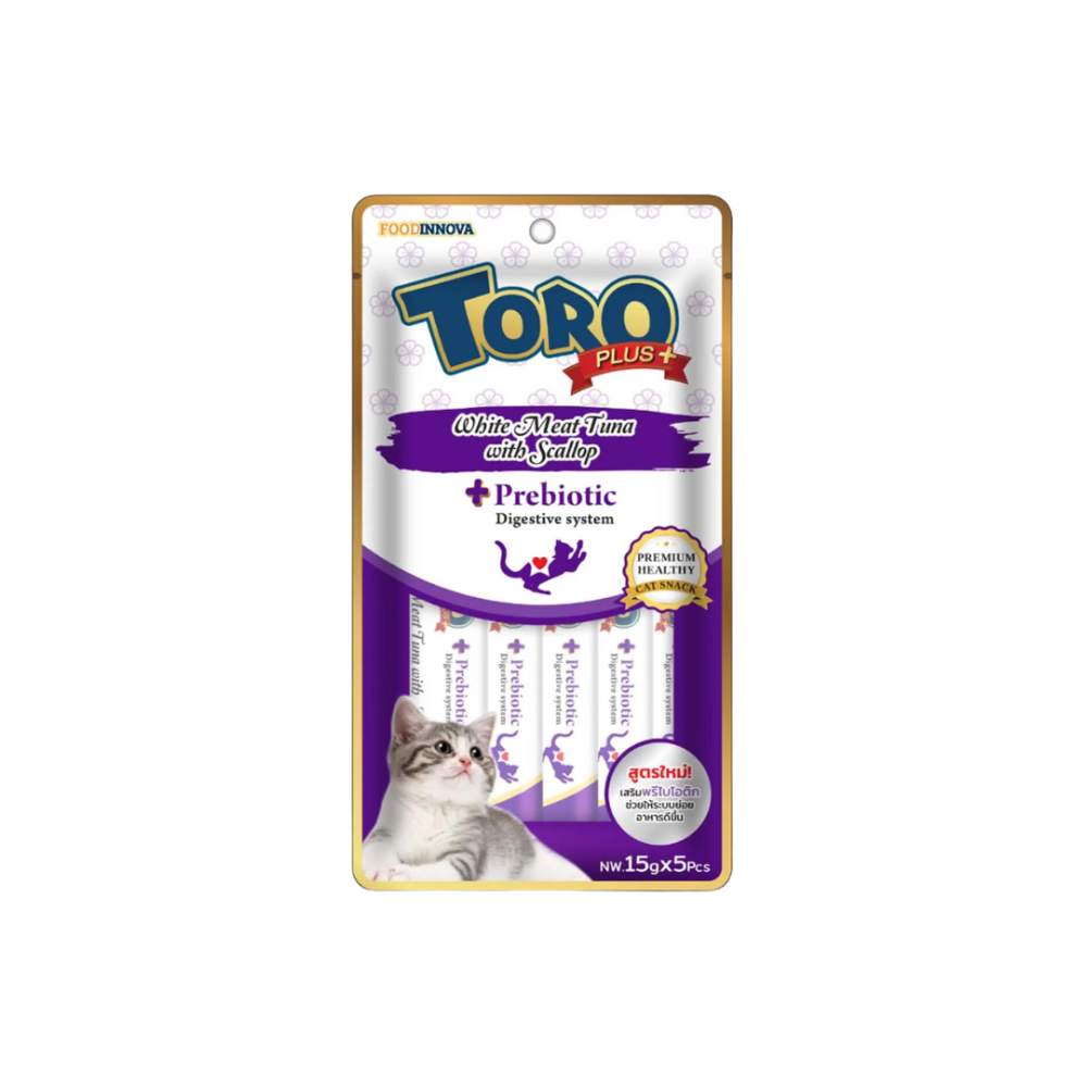 kEb1oywfNF3tihwWHvzdMJH19JPURbnKUeOWAPeI Toro Plus | Treats purée meat white tuna and aliskalwb for cats - Image 1