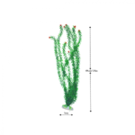 Plastic plant for decorating aquariums (49 cm) - Image 2