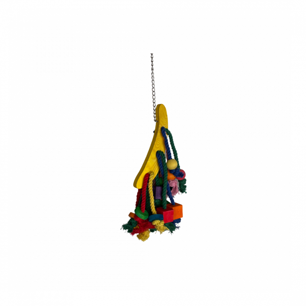 oQHt1IJ11AANRRa0KIIWZRzKuFiOci9MWbaCcrbC VanPet | Wooden bird toy LBW0235 - Image 1