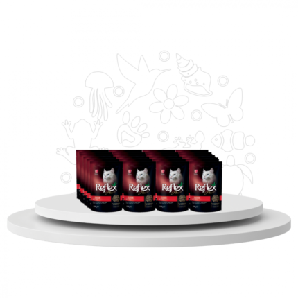 Reflex | Plus, wet cat food with lamb in gravy