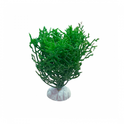 Plastic plant for decorating aquariums (10 cm)